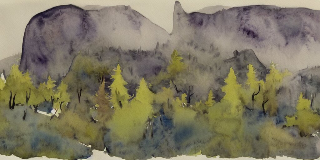 outer wilds, watercolour