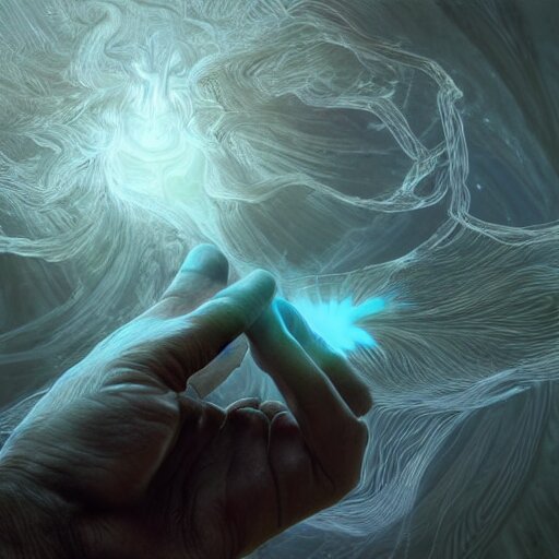 hyperrealistic mixed media high resolution image of complex potential flow around a hand reaching up and outward from the flow, teleportation, stunning 3d render inspired art by unreal engine and Greg Rutkowski, perfect symmetry, dim volumetric lighting, 8k octane beautifully detailed render, post-processing, extremely hyper-detailed, intricate, epic composition, highly detailed attributes, highly detailed atmosphere, cinematic lighting, masterpiece, trending on artstation, very very detailed, masterpiece, stunning,