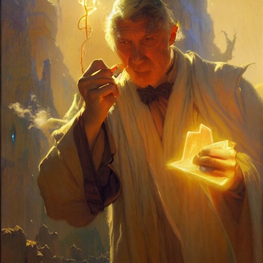 stunning male wizard casting his earth quake spell, highly detailed painting by gaston bussiere, craig mullins, j. c. leyendecker, 8 k 