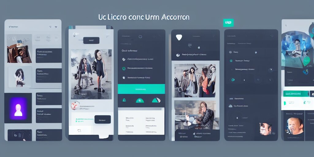 ui for a lucid dream control and management app, modern, slick, hd, responsive, windows, 1 6 : 9 