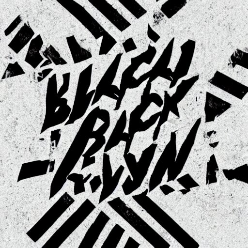 black on white graphic design in style of eric hu, y 2 k, 