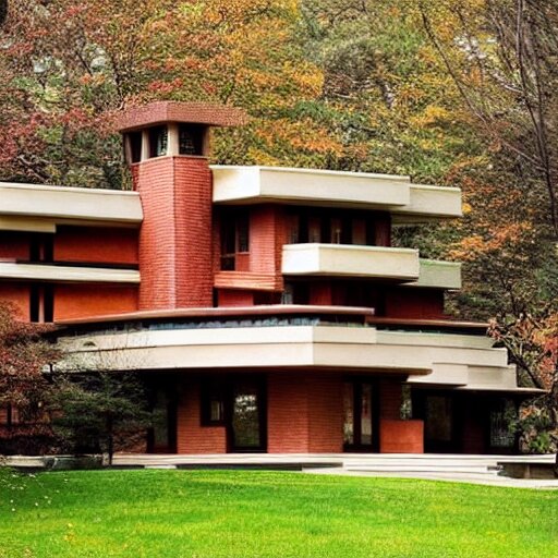 “ a frank lloyd wright house ” 