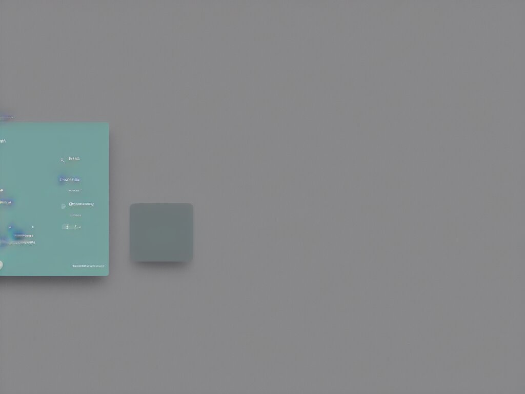 serene minimalist desktop ui 