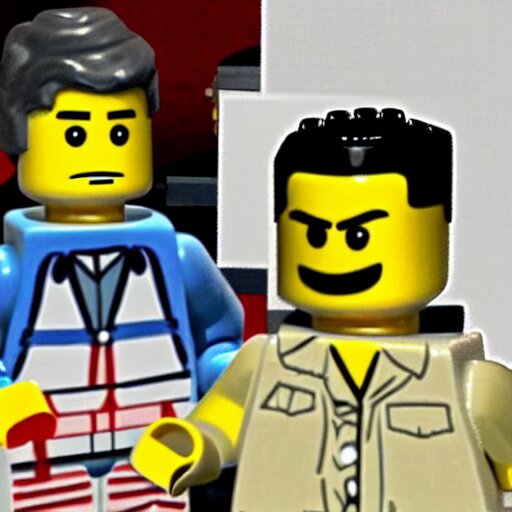 Ben shapiro as a Lego man