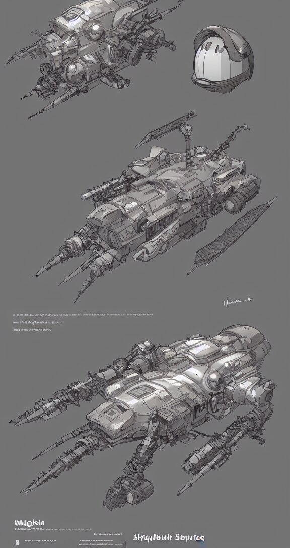 Spaceship on mars, detailed facial features, full body, elegant, by studio ghibli, artstation