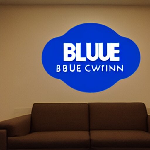 talk show with blue crown logo