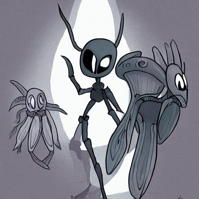 hollow knight character design by ari gibson 