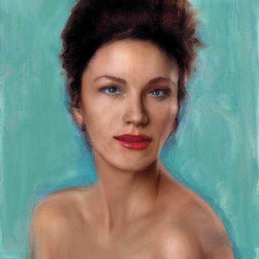 portrait of a beautiful woman by jeff jones 