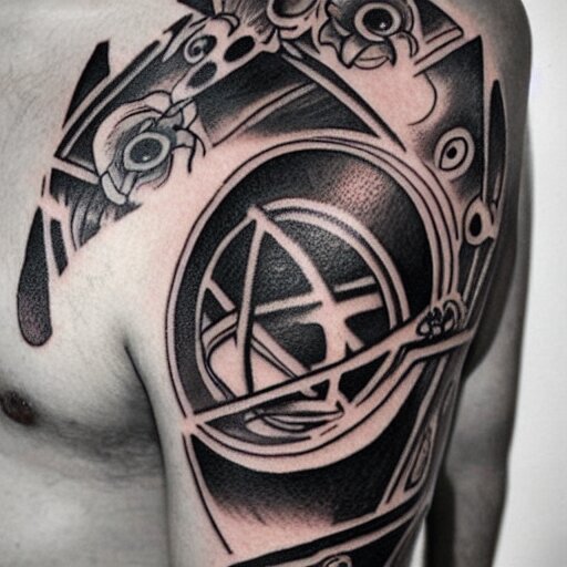 atomic bomb tattoo 