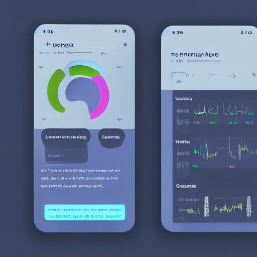 app ui design for a stats mood page 