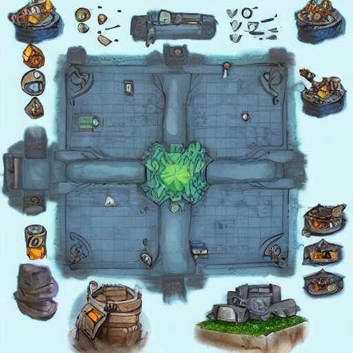 blueprints for dofus, concept art, blueprint