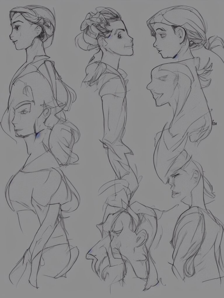 gender by Disney Concept Artists, blunt borders, golden ratio