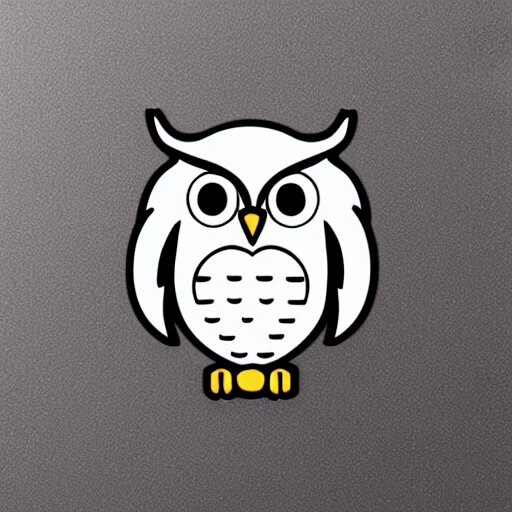 love owl sticker 