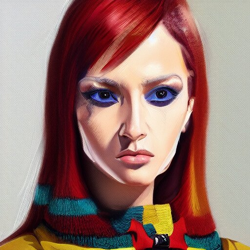 1970 covid fashion, gucci catwalk, oil painting, digital art, ultradetailed, artstation