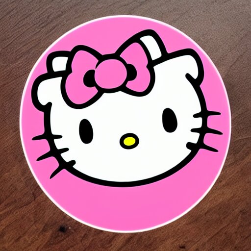 hello kitty emoji sticker 