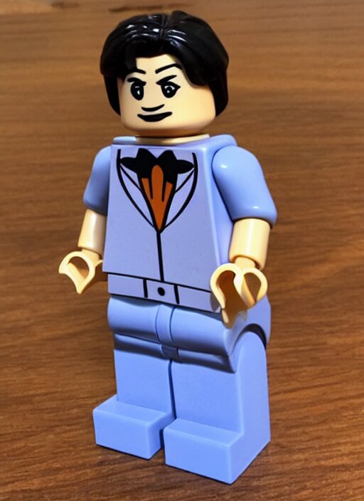 a kim kardashian lego figure. 