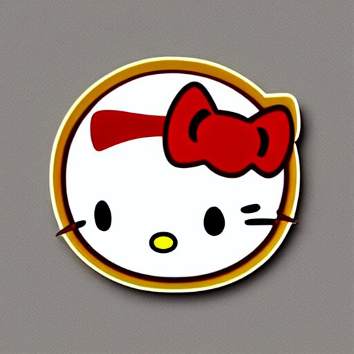 hello kitty emoji sticker 