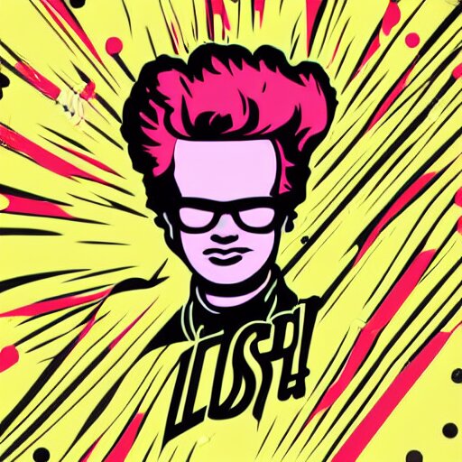 candy floss lollipop rush art by butcher billy, sticker, colorful, illustration, highly detailed, simple, smooth and clean vector curves, no jagged lines, vector art, smooth andy warhol style 