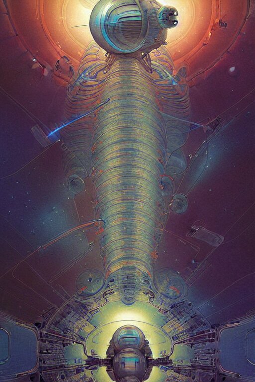 design only! 2 0 5 0 s retro future art 1 9 7 0 s science fiction borders lines decorations space machine, mech, robot. muted colors. by jean - baptiste monge, ralph mcquarrie, marc simonetti, 1 6 6 7. mandelbulb 3 d, fractal flame, jelly fish, coral 