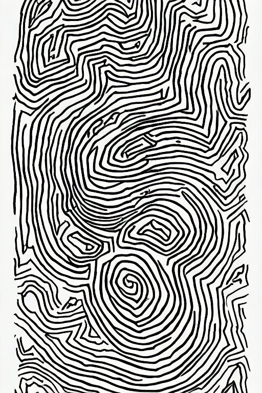 a drawing of a hand with a pattern on it, an abstract drawing by max gubler, instagram contest winner, funk art, childs drawing, art on instagram, myportfolio 