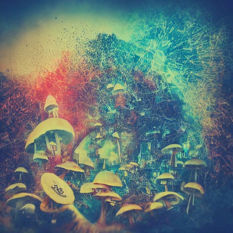 double exposure of dally life, symbols of live, explosion, love is the most relevant theme, love is infinity, love is begin of all, 8 k resolution, artistic mode, artistic, trending on instagram, long exposure, love art, serious, fantasy and dreams vibes, mushrooms style and macro style 