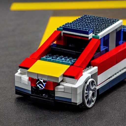 close up of a lego set of a honda 2 0 1 7 hatchback, product photo, professional 