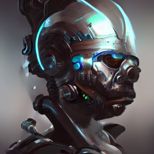 concept art of a cyborg scientist by jama jurabaev, extremely de ...