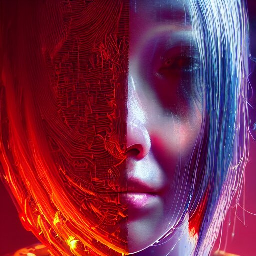 hyperrealistic portrait of a woman monster astronaut, full body portrait, well lit,  intricate abstract. cyberpunk,  intricate artwork, by Tooth Wu, wlop, beeple. octane render,in the style of Jin Kagetsu, James Jean and wlop, highly detailed, sharp focus, intricate concept art, digital painting, ambient lighting, 4k, artstation