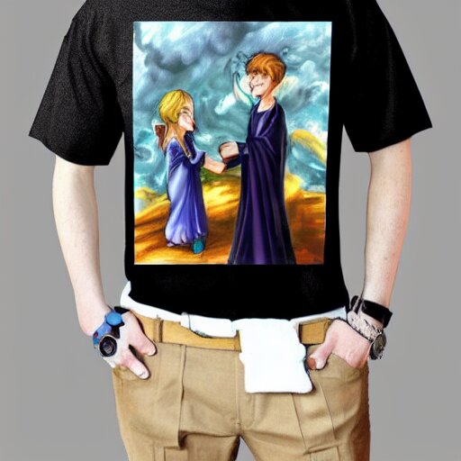 A Christian style shirt, trending on art station