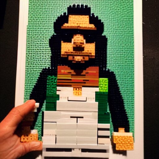 jared leto made of legos 