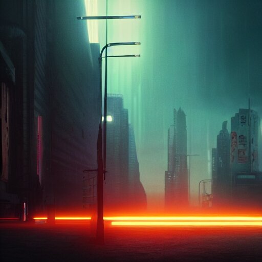 photorealistic blade runner 2049 aesthetic