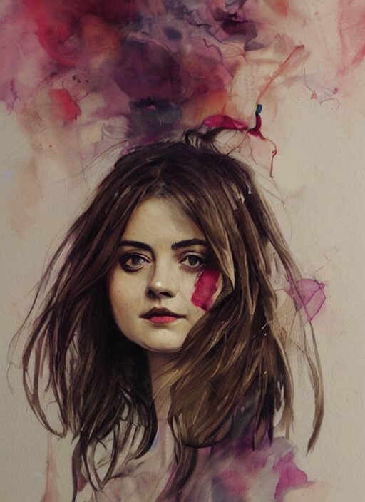 jenna coleman by agnes cecile 
