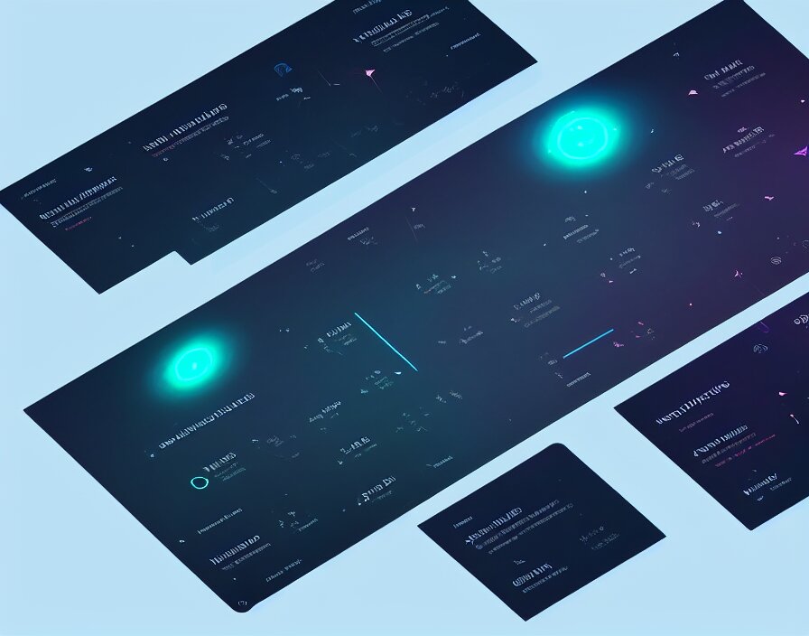 beautiful render of a futuristic canva template for viewing astrometrics, uiux by halo lab and greg rutkowski, new and noteworthy on dribbble, trending on artstation, unreal engine, 8 k hd wallpaper, kitbash, elements, adobe express, figma template, game assets, asset pack, well rendered 