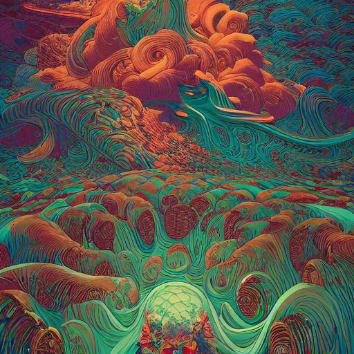 hyperdetailed swirling line art Victo Ngai, Kilian Eng vibrant colors, winning-award masterpiece, fantastically gaudy, aestheticly inspired by beksinski and dan mumford, 4K upscale with Simon Stalenhag work