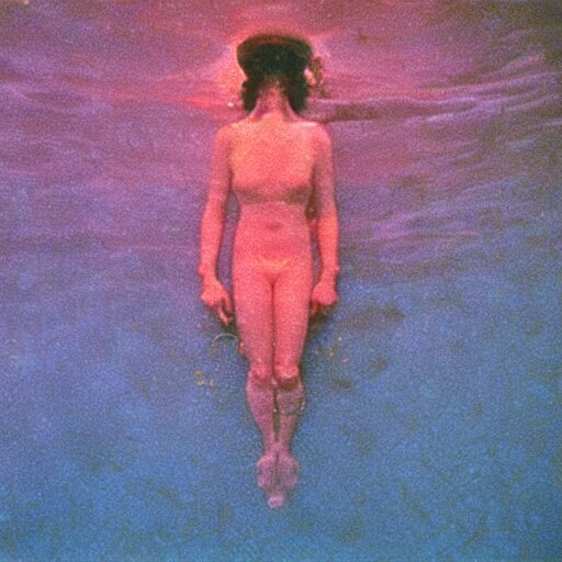 astronaut underwater award winning photo autochrome