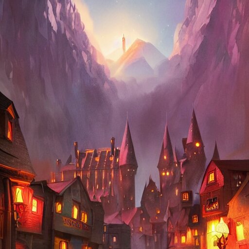 a wholesome animation key shot of harry potter classes, colorful, pixar and disney animation, sharp, very detailed, high resolution, key art by greg rutkowski, bloom, dramatic lighting 