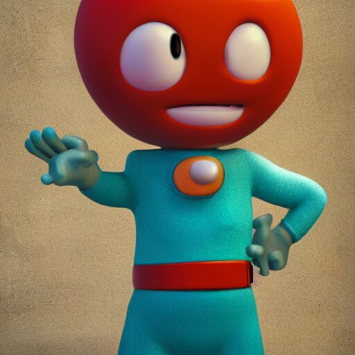 christina hendricks as gumball characters, 3 d render, blender, 