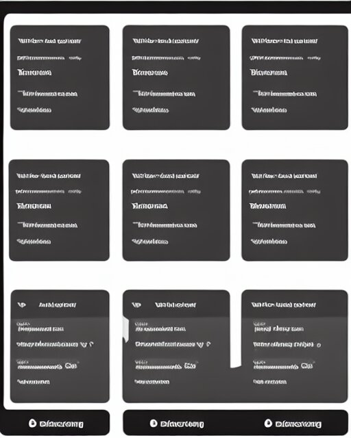 a wireframe for a social chat application, black and white user experience 