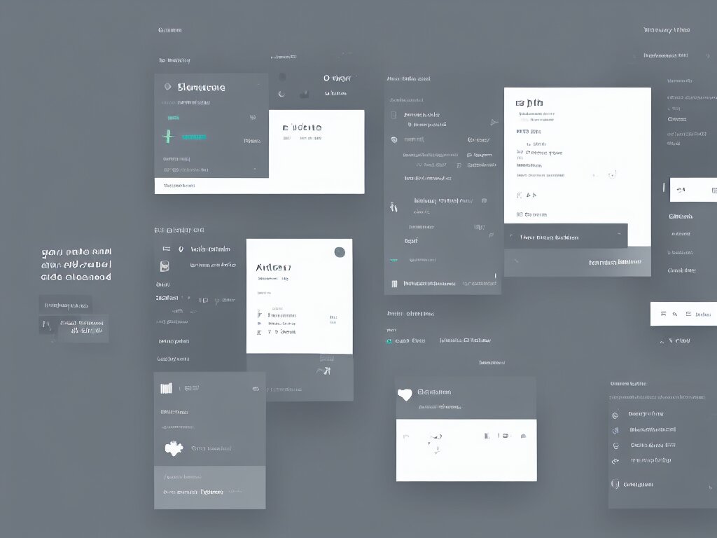 serene minimalist desktop ui 