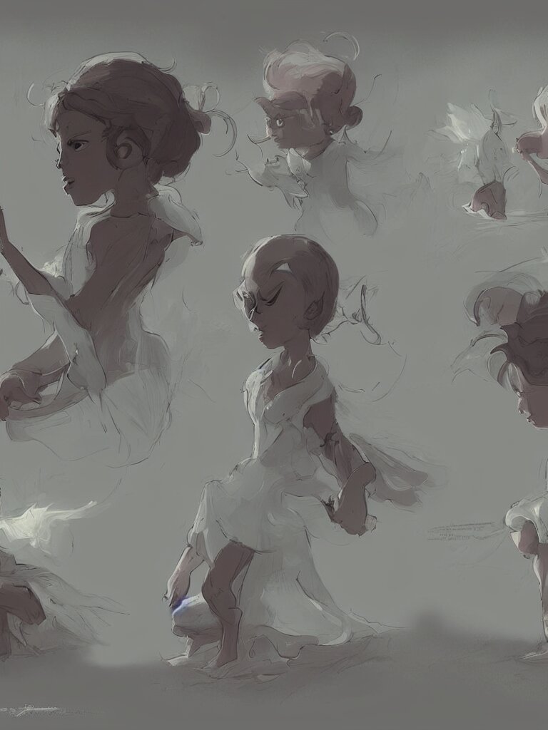 soul by Disney Concept Artists, blunt borders, rule of thirds