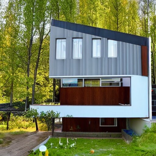 High-tech house in Ufa