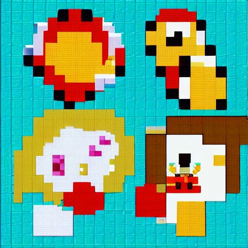 frozen food pixel art 