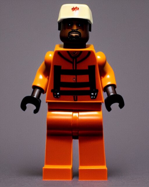 Kanye West as a Lego figure