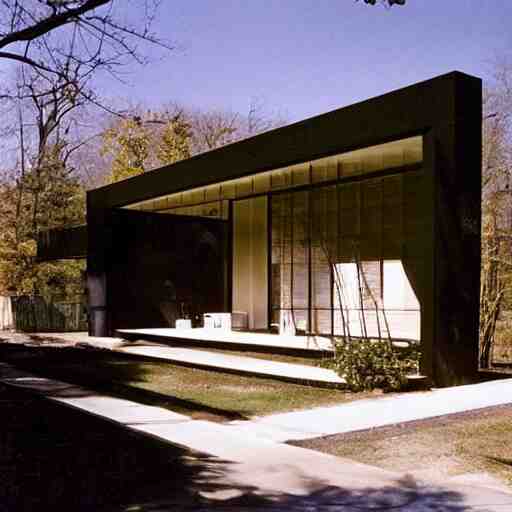 house designed by ludwig mies van der rohe 