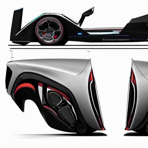 front and back full body full height, h. r. giger supercar, ergonomic, simple. 8 5 mm, super high resolution photo. front and rear. prize winning engineering diagram. 