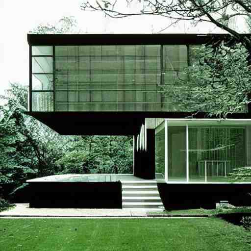 house designed by ludwig mies van der rohe 