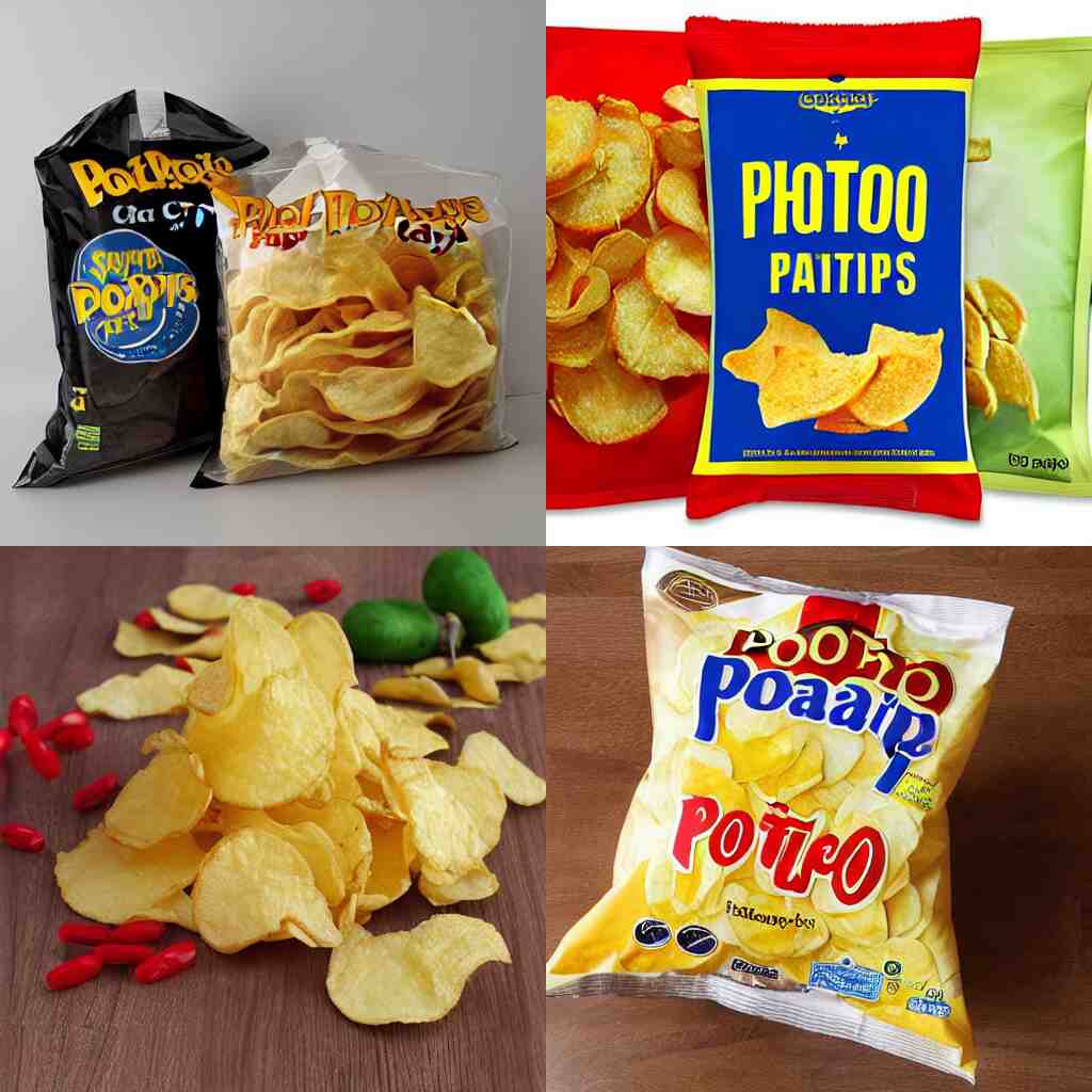 potato chips bag