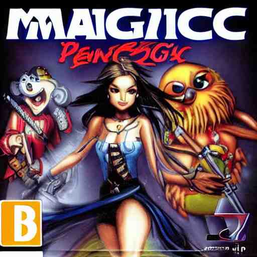 “ the cover of magic pengel for playstation 2 ” 