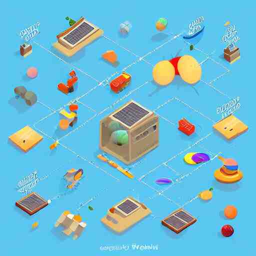 cute isometric solar system - Arthub.ai