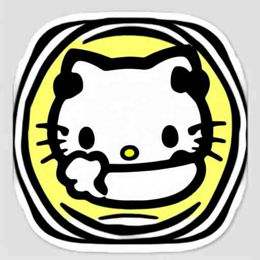 hello kitty emoji sticker 